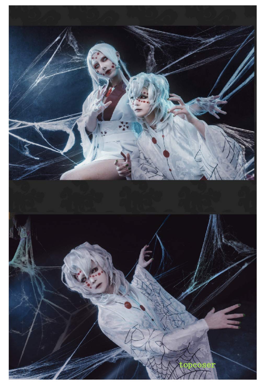 Amazon.co.jp: 【topcoser】鬼滅の刃 蜘蛛鬼 累 コスプレ衣装